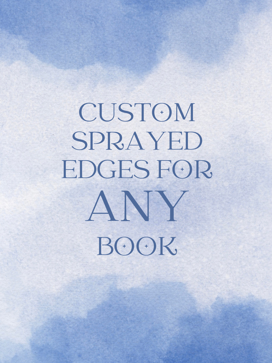 Custom Sprayed Edges For Any Book