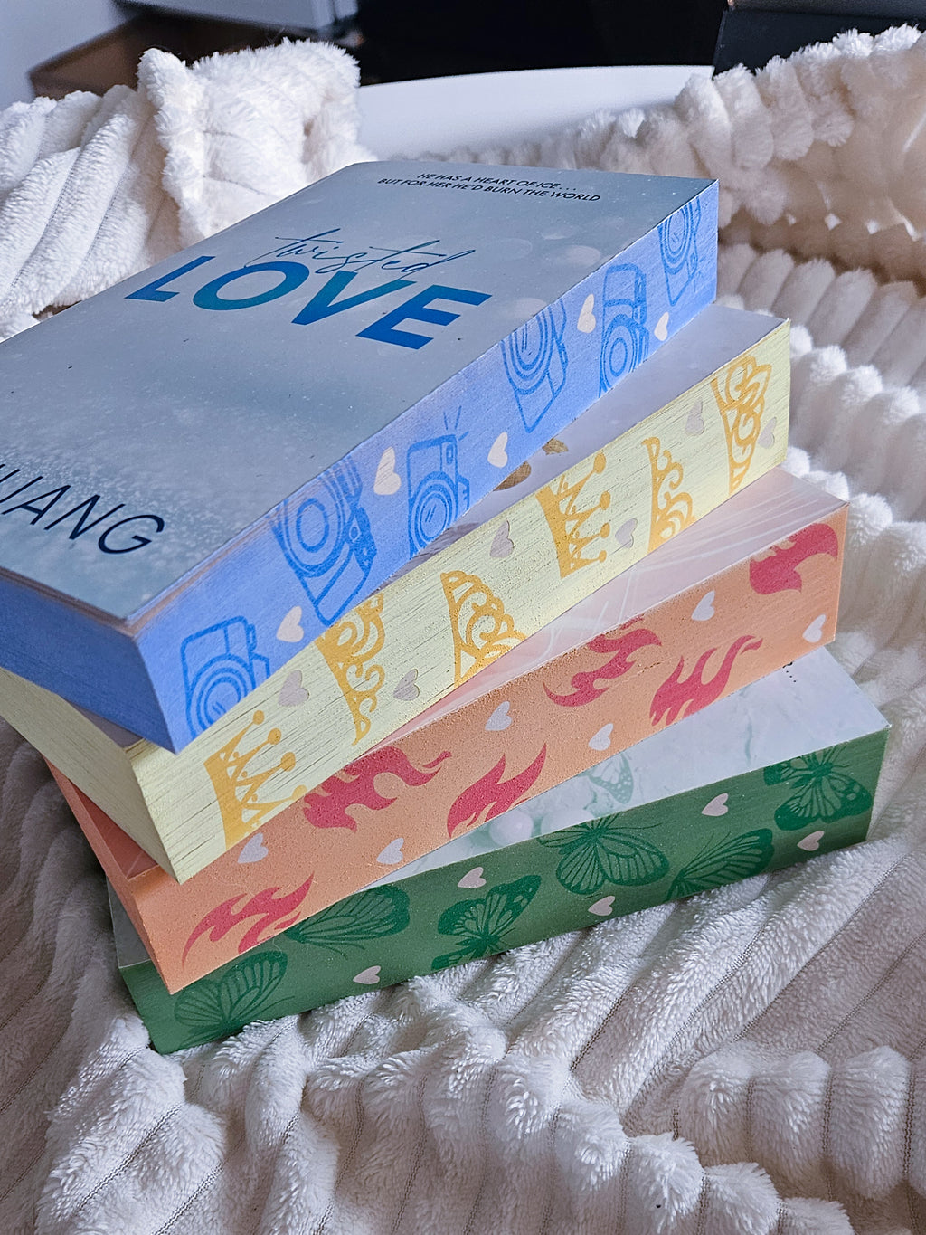 The Twisted Series Custom Sprayed Edge Paperback Books | Ana Huang