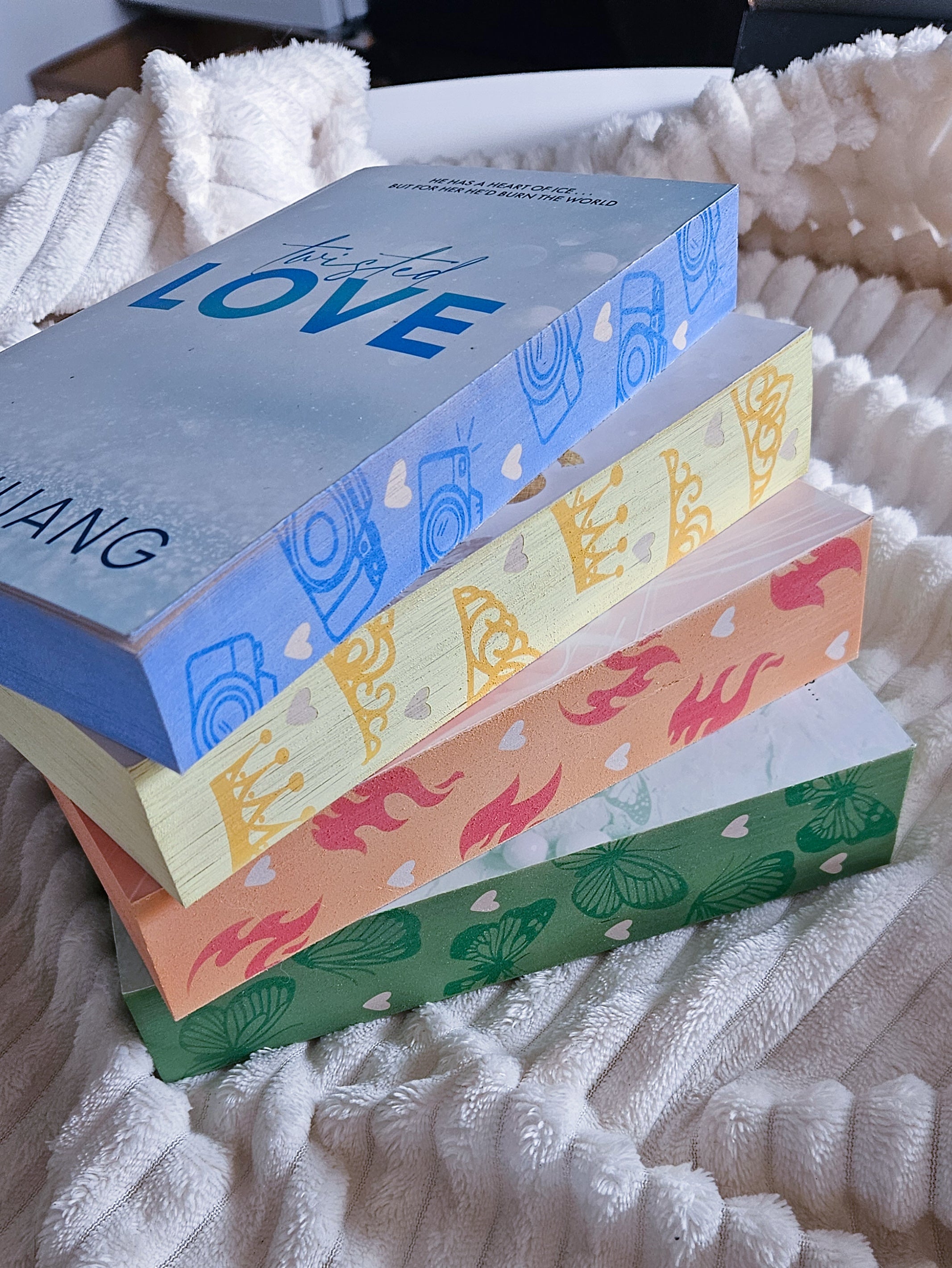 The Twisted Series Custom Sprayed Edge Paperback Books | Ana Huang