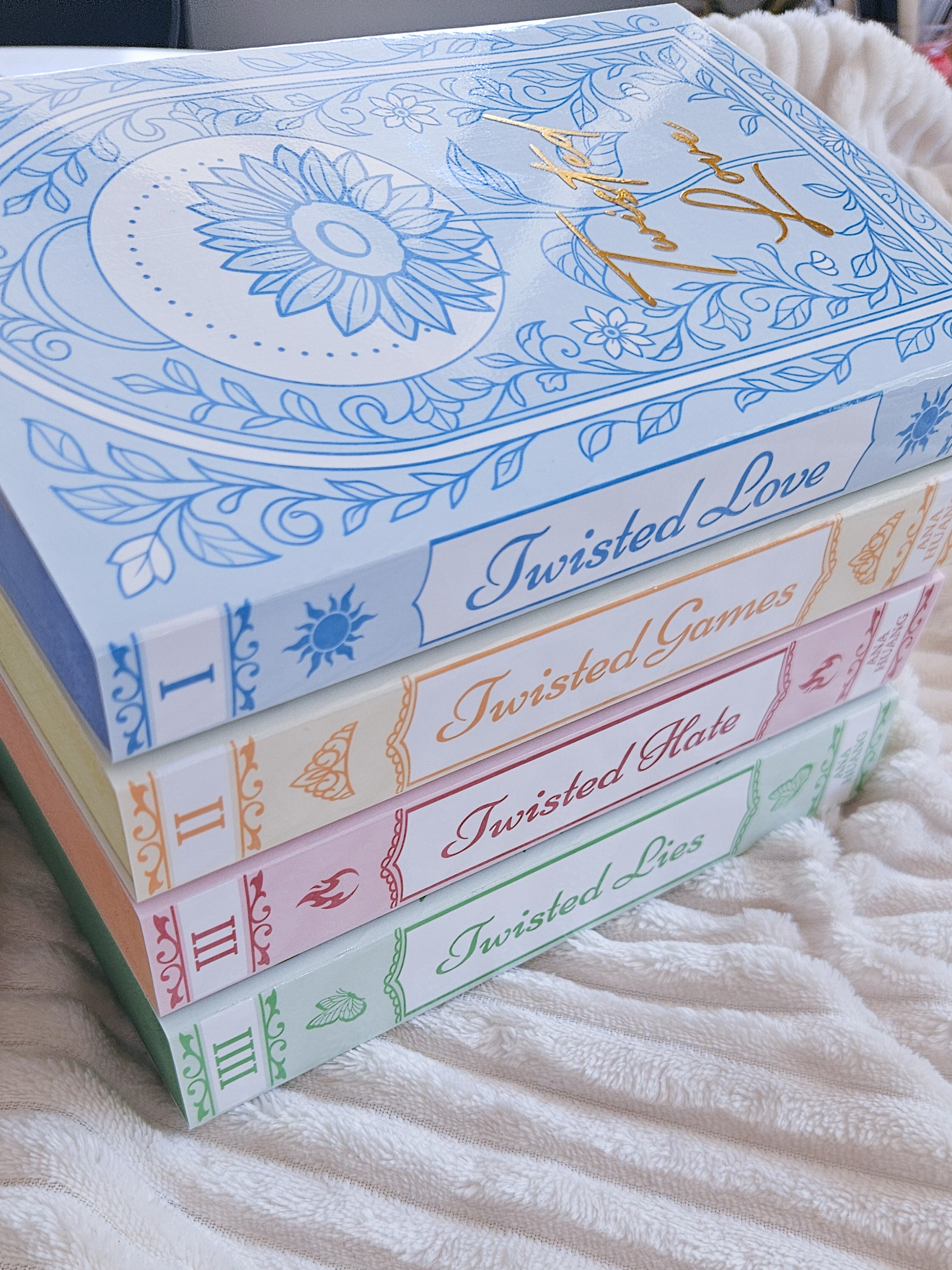 Twisted Series Paperback Dust jackets