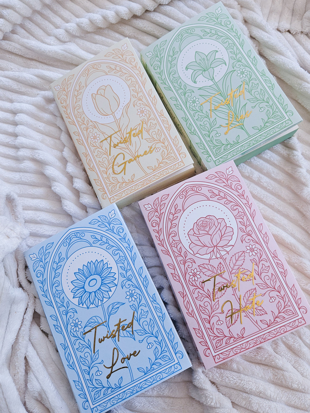 Twisted Series Paperback Dust jackets