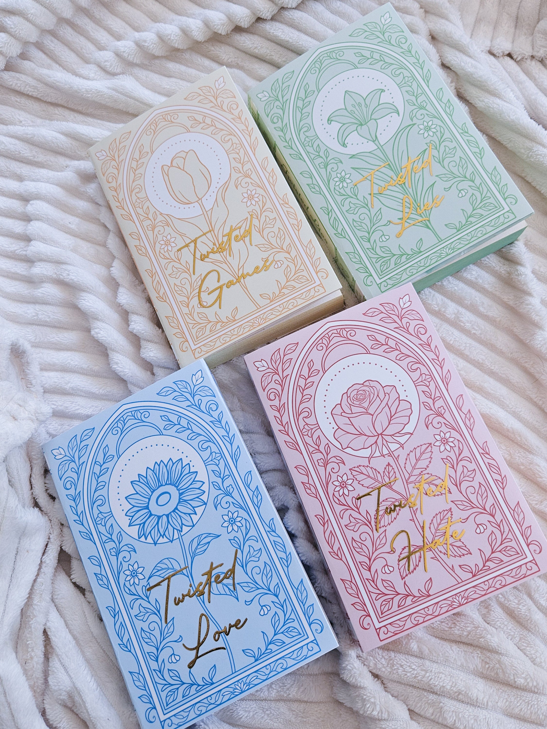 Twisted Series Paperback Dust jackets