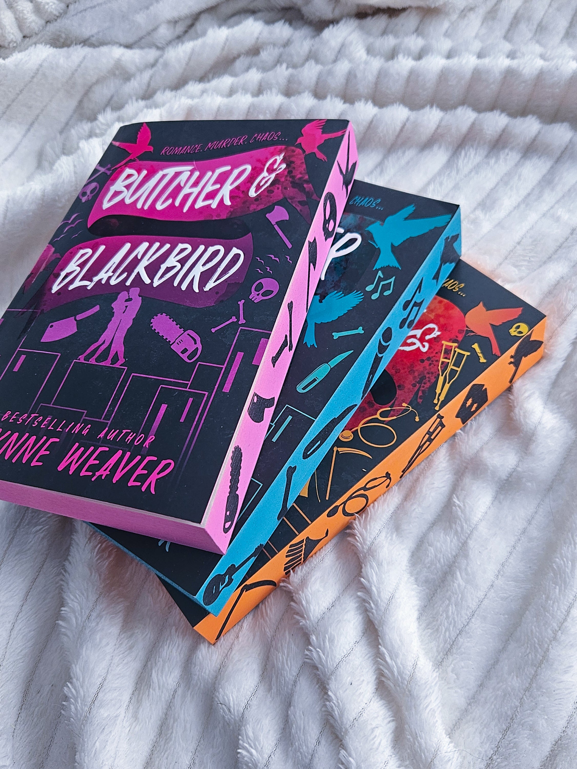 The Ruinous Love Trilogy Paperback Books With Sprayed Edges | Brynne Weaver